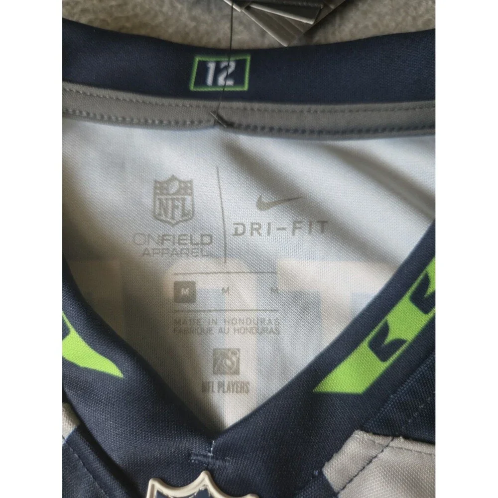Seattle Seahawks DK Metcalf #14 Nike NFL On Field Home Jersey Boys Medium 12 NEW